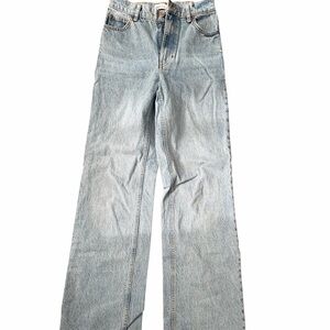 Zara Light Blue Flare Jeans